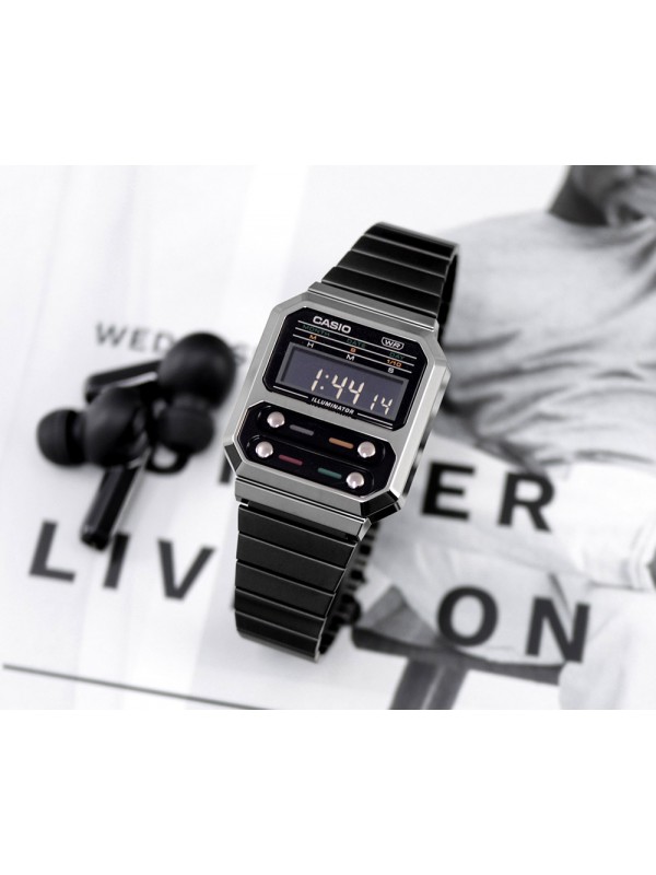 фото Мужские наручные часы Casio Vintage A100WEGG-1A