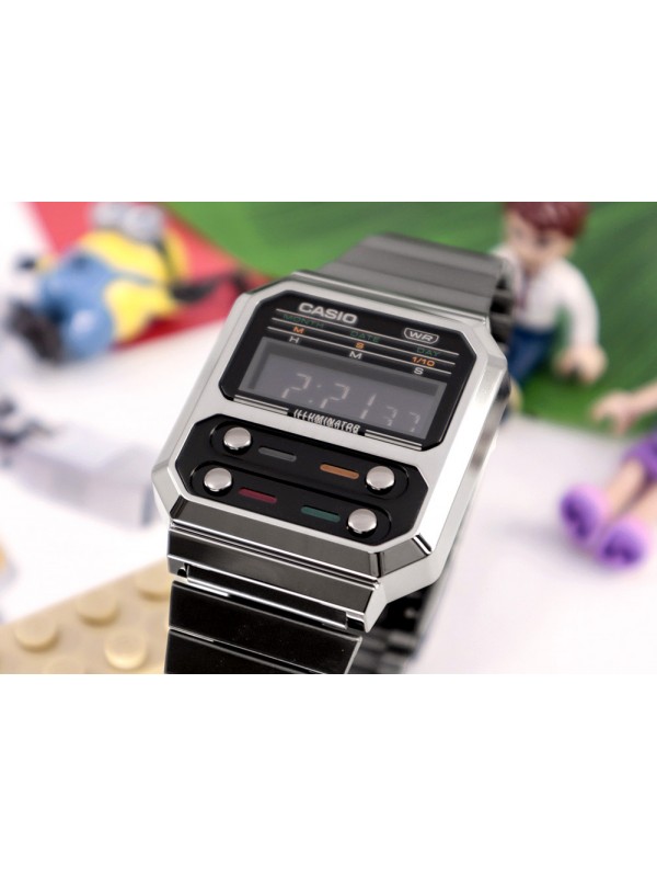 фото Мужские наручные часы Casio Vintage A100WEGG-1A