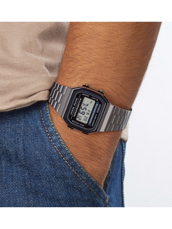 фото Мужские наручные часы Casio Vintage A168WEGG-1A