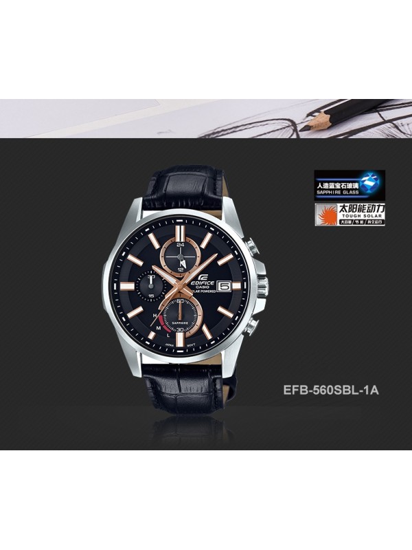 фото Мужские наручные часы Casio Edifice EFB-560SBL-1A