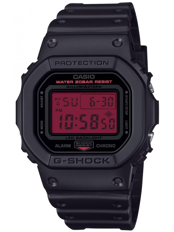 фото Мужские наручные часы Casio G-Shock DW-5600BBR-1