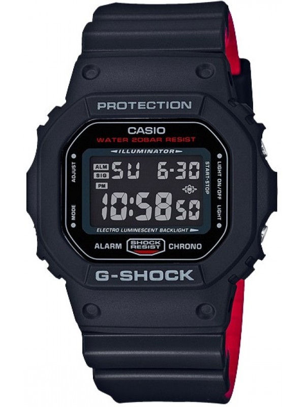 Мужские наручные часы Casio G-Shock DW-5600HR-1