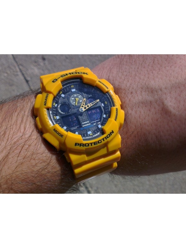 фото Мужские наручные часы Casio G-Shock GA-100A-9A