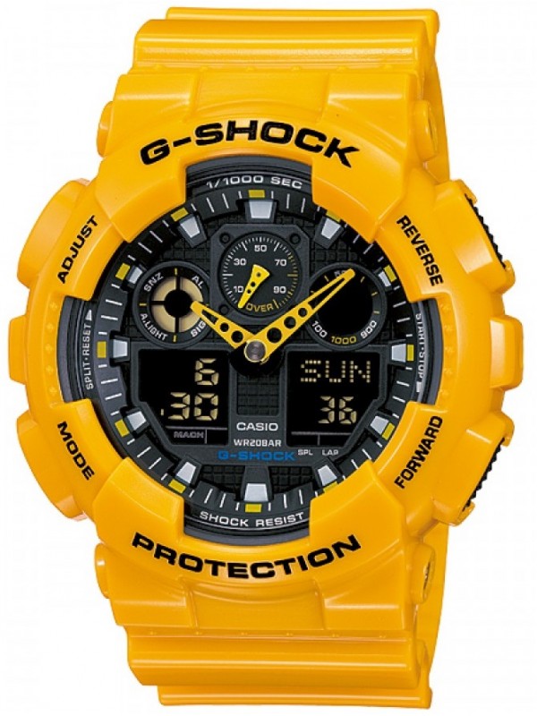 Мужские наручные часы Casio G-Shock GA-100A-9A