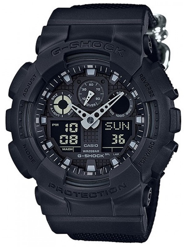 фото Мужские наручные часы Casio G-Shock GA-100BBN-1A