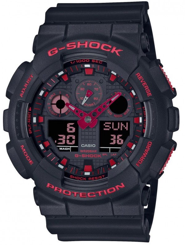 фото Мужские наручные часы Casio G-Shock GA-100BNR-1A