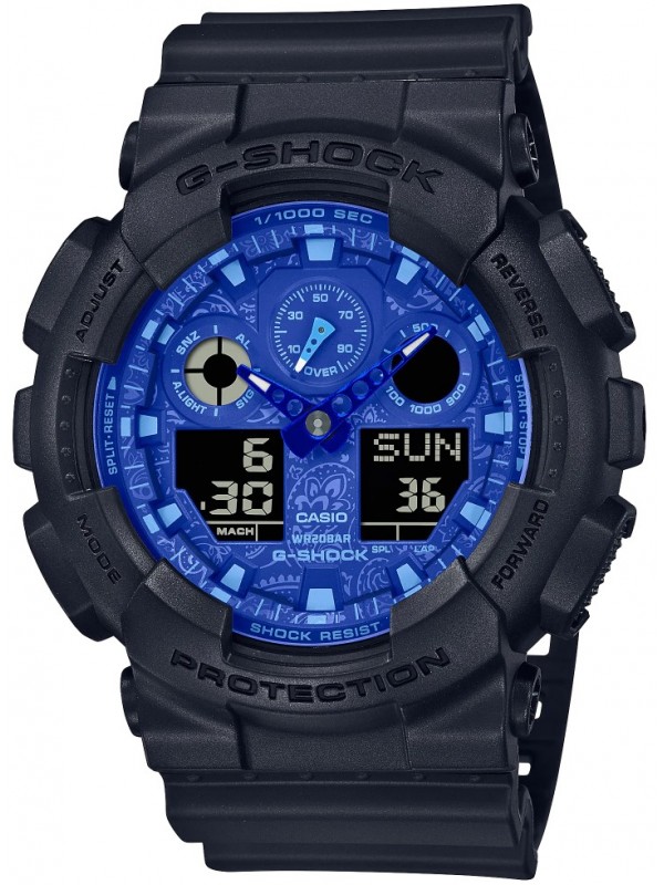 Мужские наручные часы Casio G-Shock GA-100BP-1A