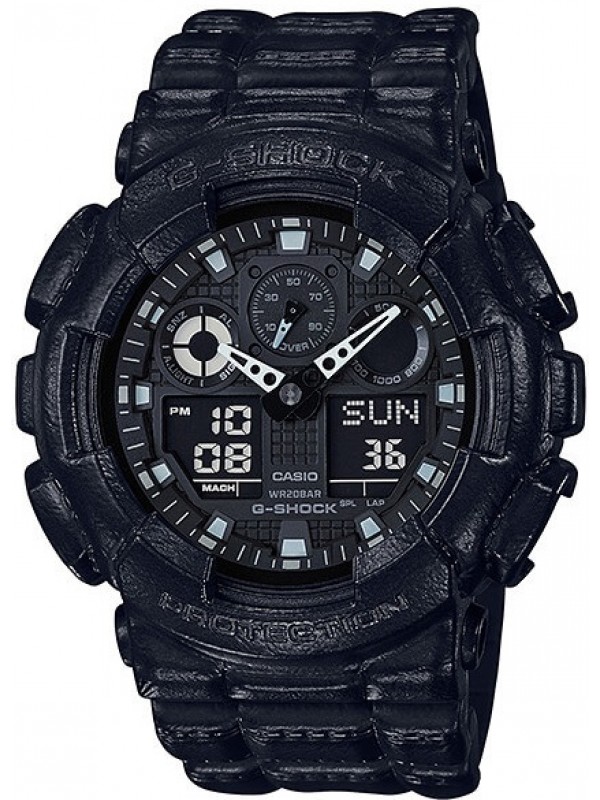 фото Мужские наручные часы Casio G-Shock GA-100BT-1A