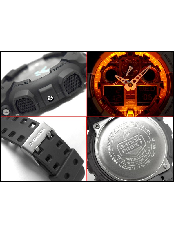 фото Мужские наручные часы Casio G-Shock GA-100C-8A