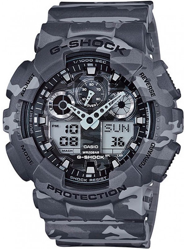 фото Мужские наручные часы Casio G-Shock GA-100CM-8A