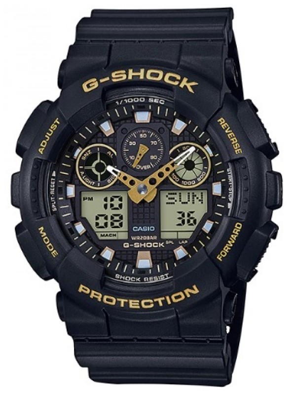 фото Мужские наручные часы Casio G-Shock GA-100GBX-1A9