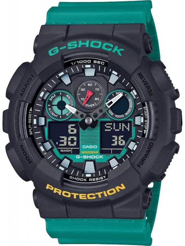 фото Мужские наручные часы Casio G-Shock GA-100MT-1A3