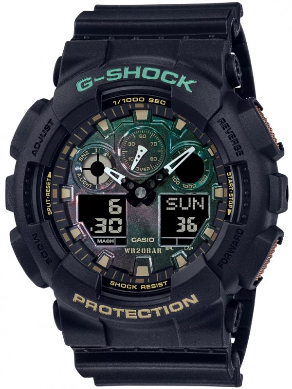 фото Мужские наручные часы Casio G-Shock GA-100RC-1A