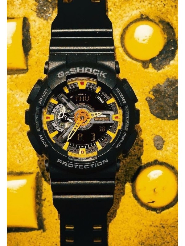 фото Мужские наручные часы Casio G-Shock GA-110BY-1A