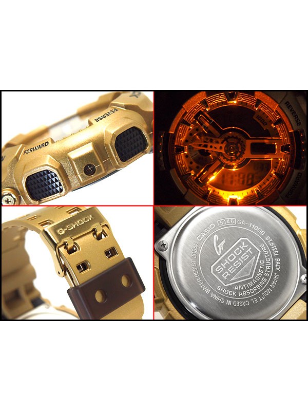 фото Мужские наручные часы Casio G-Shock GA-110GD-9A
