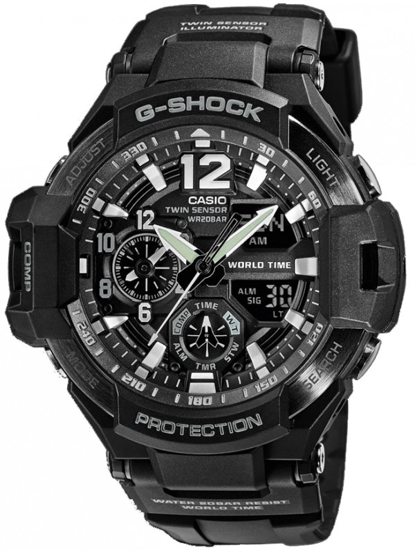 фото Мужские наручные часы Casio G-Shock GA-1100-1A