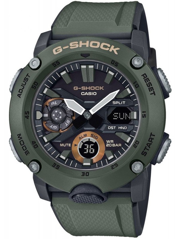 фото Мужские наручные часы Casio G-Shock GA-2000-3A