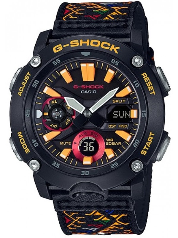 фото Мужские наручные часы Casio G-Shock GA-2000BT-1A