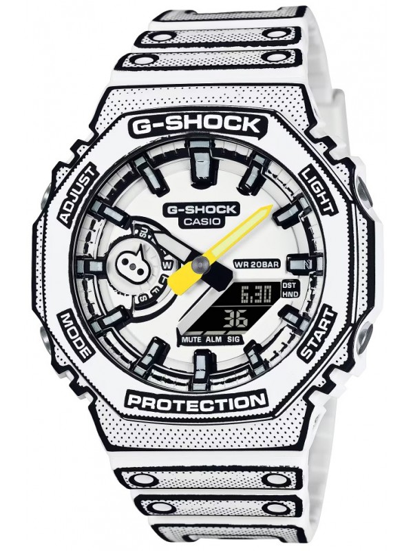 фото Мужские наручные часы Casio G-Shock GA-2100MNG-7A