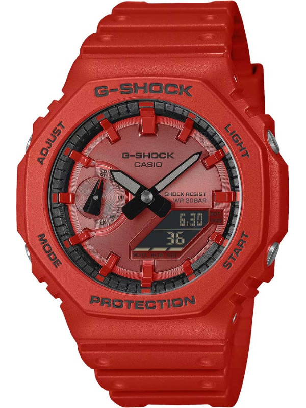 фото Мужские наручные часы Casio G-Shock GA-2100RRB-4A