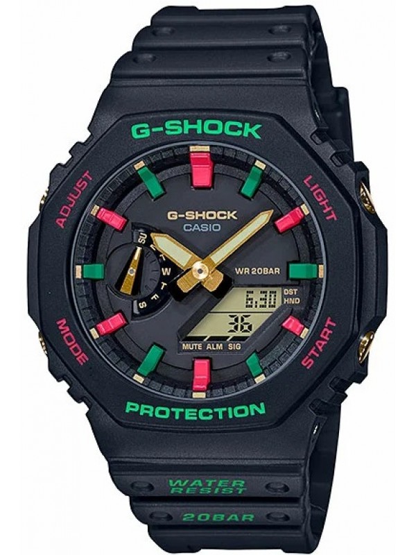 фото Мужские наручные часы Casio G-Shock GA-2100TH-1A