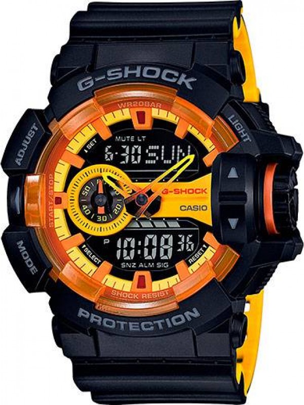 фото Мужские наручные часы Casio G-Shock GA-400BY-1A