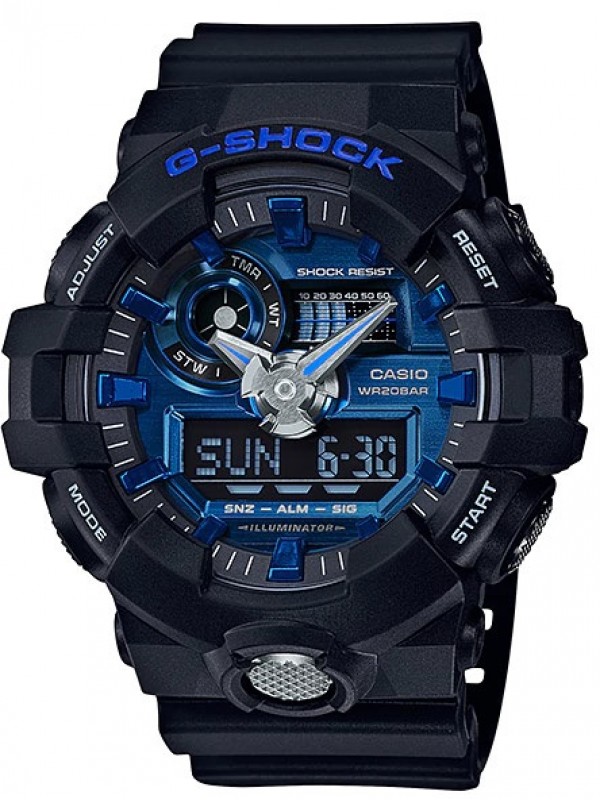 фото Мужские наручные часы Casio G-Shock GA-710-1A2