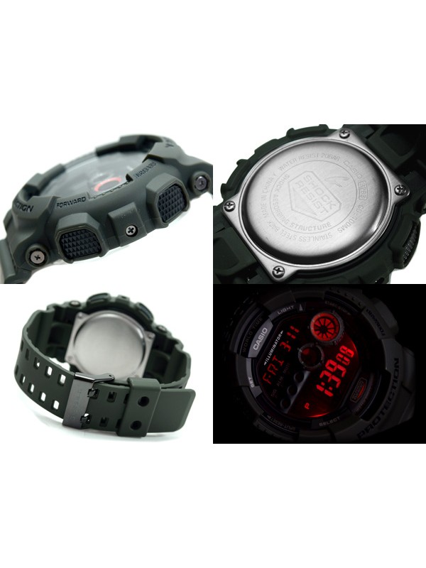 фото Мужские наручные часы Casio G-Shock GD-100MS-3E