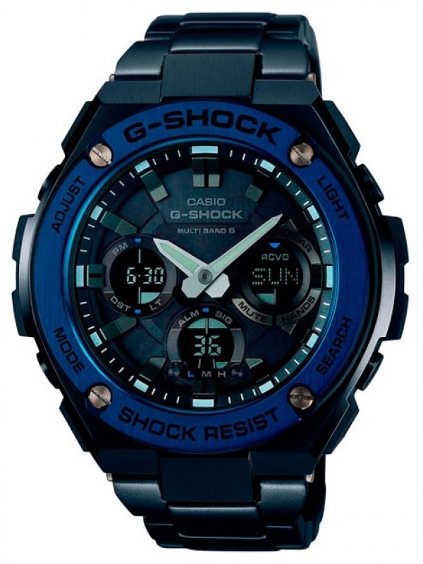 фото Мужские наручные часы Casio G-Shock GST-W110BD-1A2