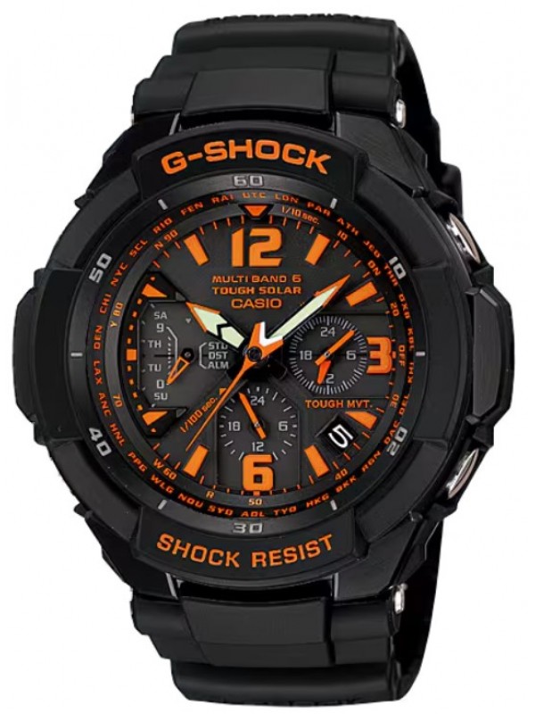 фото Мужские наручные часы Casio G-Shock GW-3000B-1A
