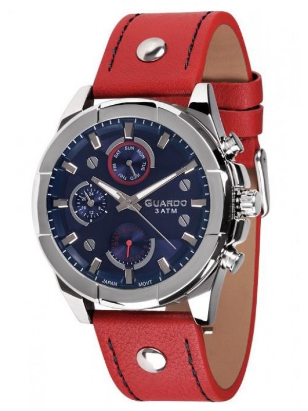 фото Мужские наручные часы GUARDO Premium 10281.1 тёмно-синий