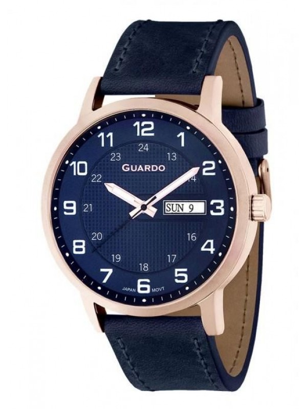 фото Мужские наручные часы GUARDO Premium 10656-5 синий