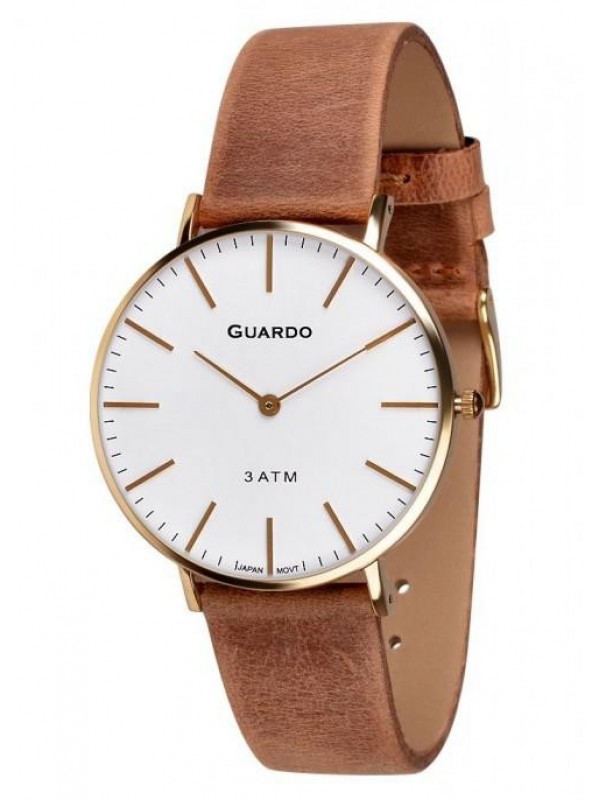 фото Мужские наручные часы GUARDO Premium 11014.6 белый2