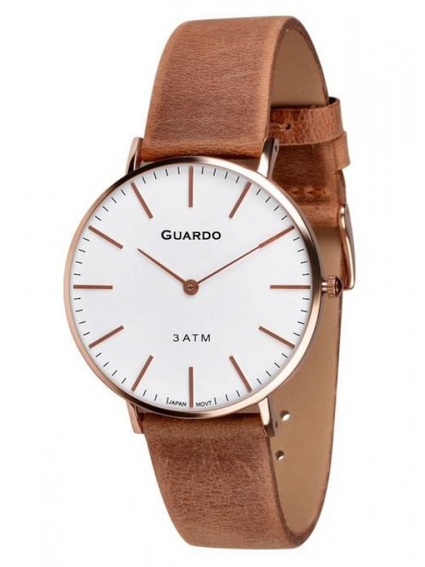 фото Мужские наручные часы GUARDO Premium 11014.8 белый2