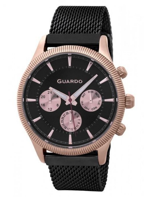 фото Мужские наручные часы GUARDO Premium 11102-5 чёрный