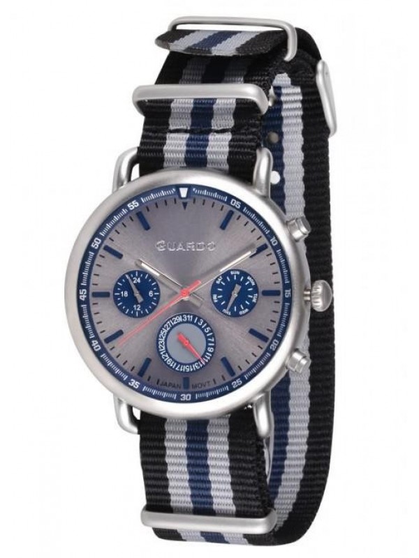 фото Мужские наручные часы GUARDO Premium 11146-1 сталь