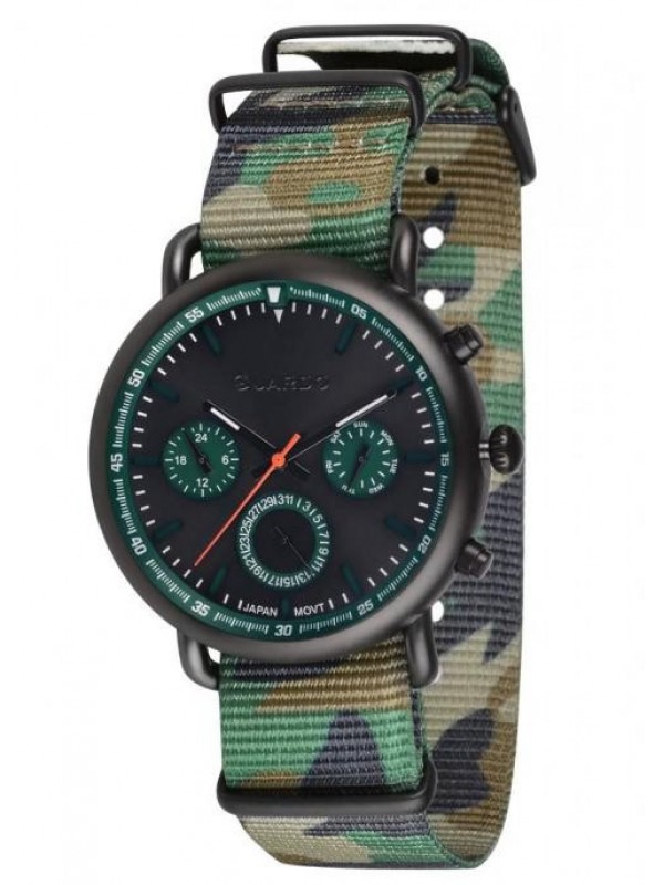 фото Мужские наручные часы GUARDO Premium 11146-3 чёрный
