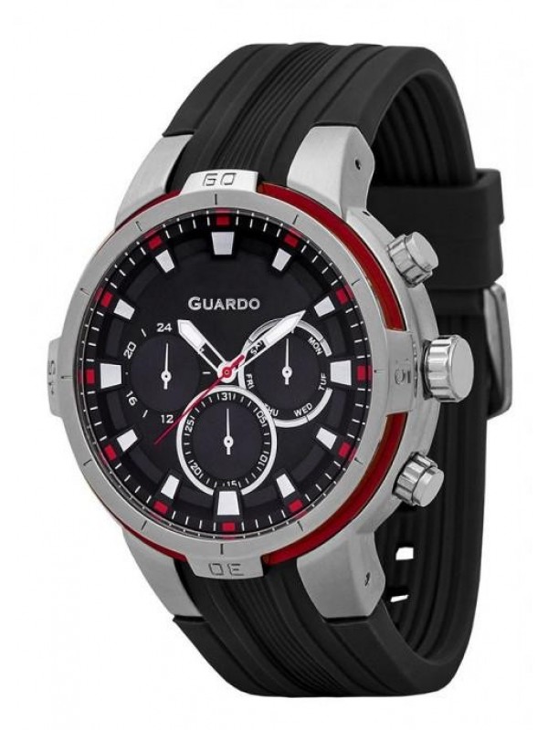 фото Мужские наручные часы GUARDO Premium 11149-1 чёрный