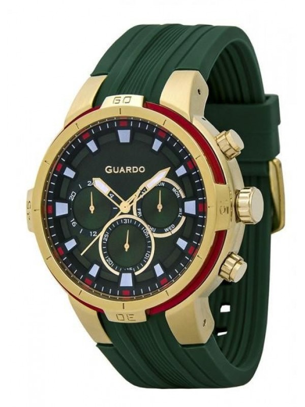 фото Мужские наручные часы GUARDO Premium 11149-2 зелёный