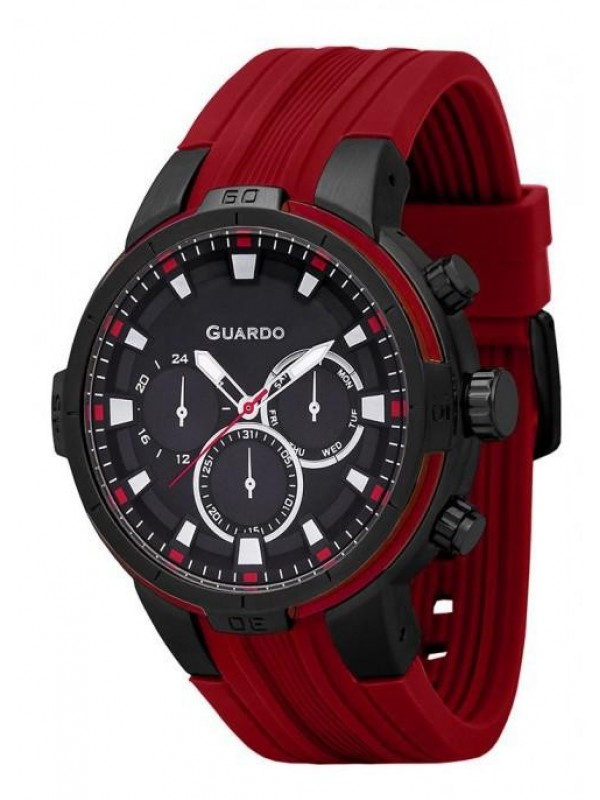 фото Мужские наручные часы GUARDO Premium 11149-4 чёрный