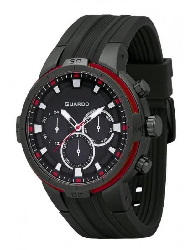 фото Мужские наручные часы GUARDO Premium 11149-5 чёрный
