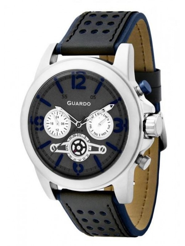 фото Мужские наручные часы GUARDO Premium 11177-7 серый