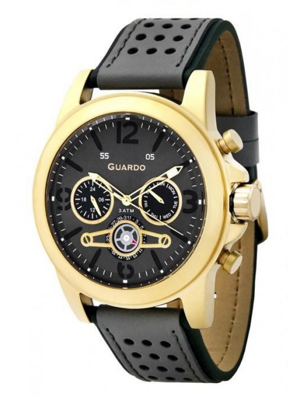 фото Мужские наручные часы GUARDO Premium 11177-8 серый