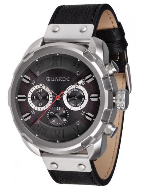 фото Мужские наручные часы GUARDO Premium 11179-1 чёрный
