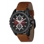 Мужские наручные часы GUARDO Premium 11252-4 чёрный+коричневый