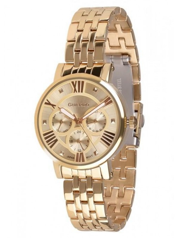 фото Женские наручные часы GUARDO Premium 11265-5 золотой