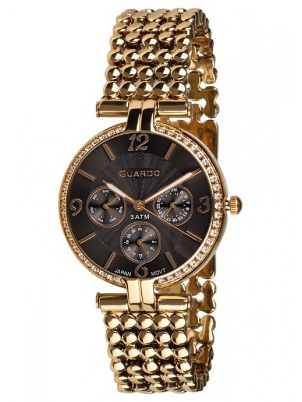 фото Женские наручные часы GUARDO Premium 11378-2 чёрный