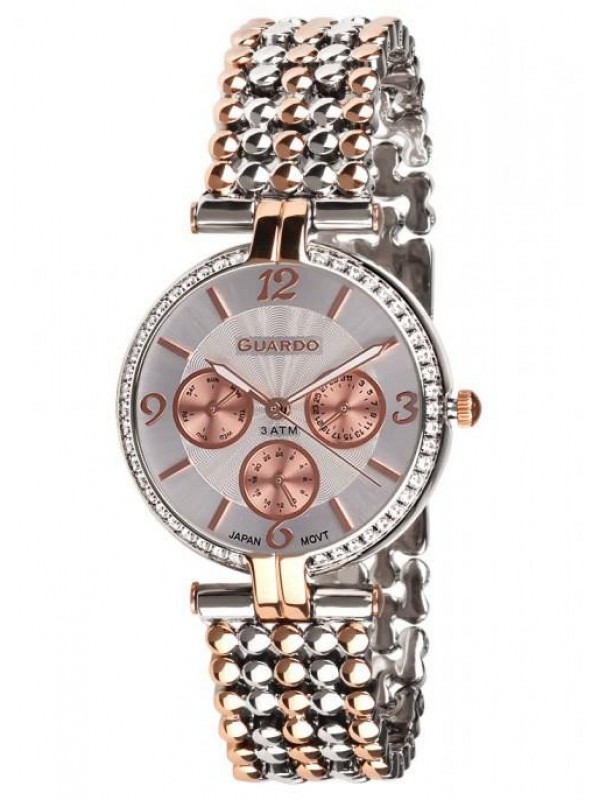 фото Женские наручные часы GUARDO Premium 11378-5 сталь
