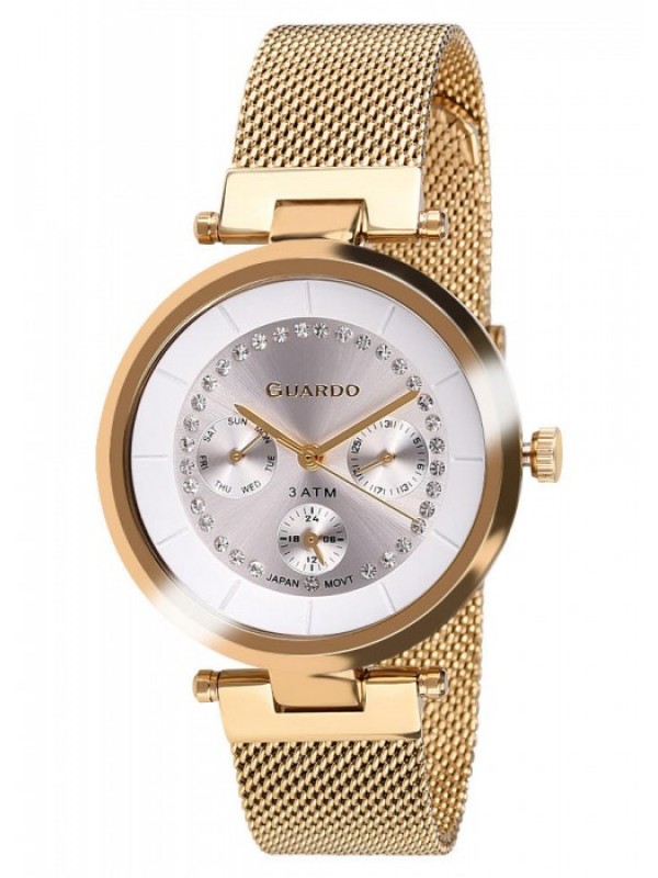 фото Женские наручные часы GUARDO Premium 11405-4 сталь