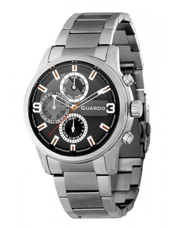 фото Мужские наручные часы GUARDO Premium 11410-1 чёрный